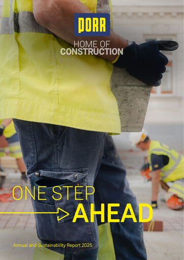 Thumbnail PORR Annual Report 2025