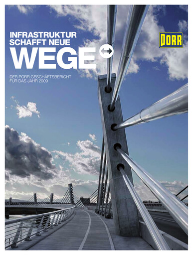 Vorschaubild PORR Finanzbericht 2009