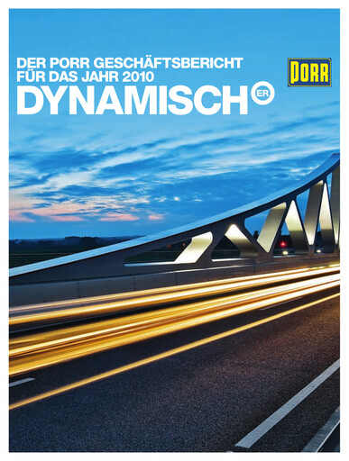 Vorschaubild PORR Finanzbericht 2010