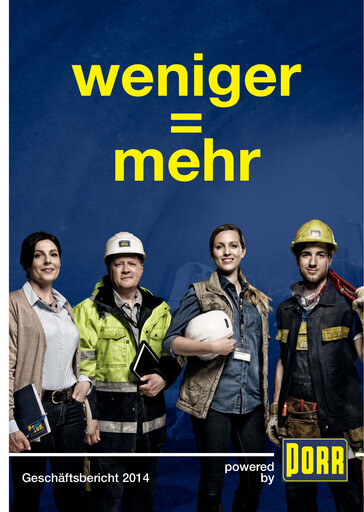Vorschaubild PORR Finanzbericht 2014