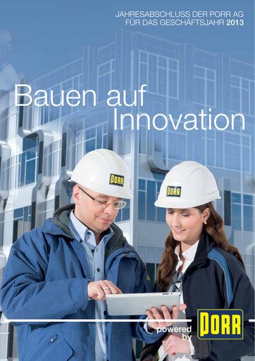 Thumbnail PORR Financial Statement 2013