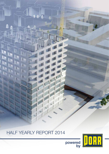Miniature PORR Rapport semestriel 2014-h1