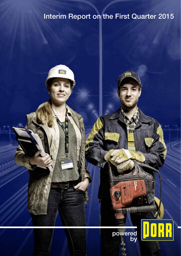 Miniature PORR Rapport trimestriel 2015-q1
