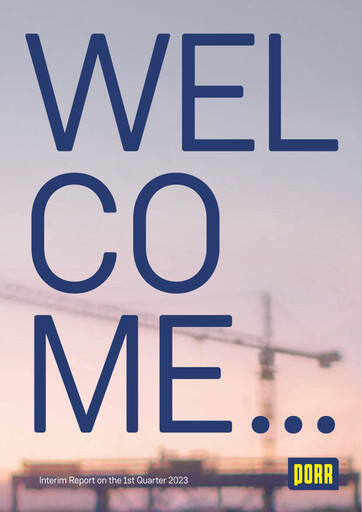 Miniature PORR Rapport trimestriel 2023-q1