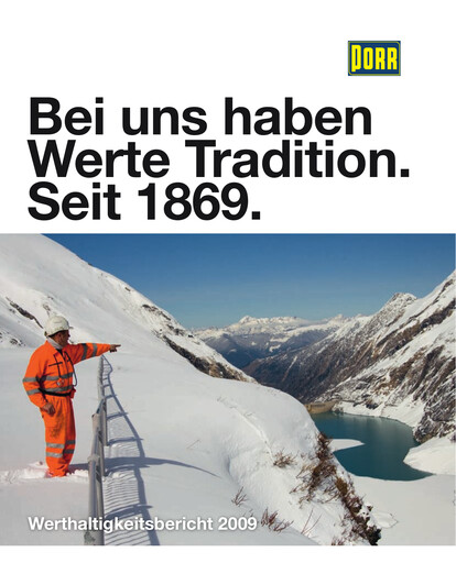 Vorschaubild PORR Nachhaltigkeitsbericht 2009