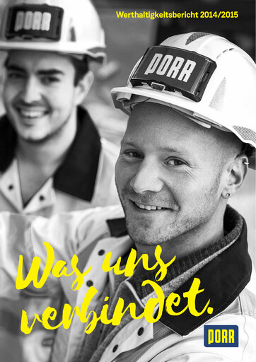 Vorschaubild PORR Nachhaltigkeitsbericht 2014-2015