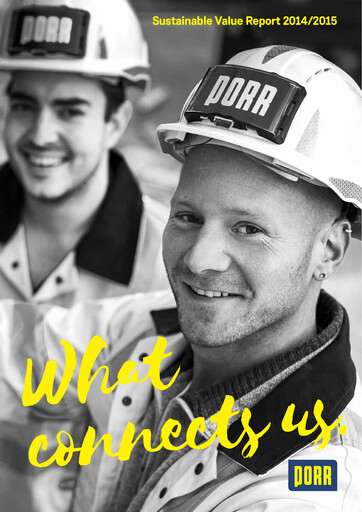 Thumbnail PORR Sustainability Report 2014-2015