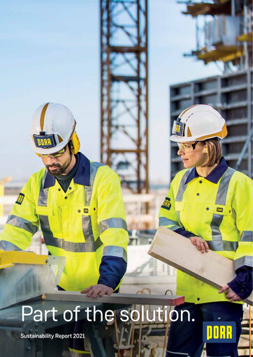 Thumbnail PORR Sustainability Report 2021