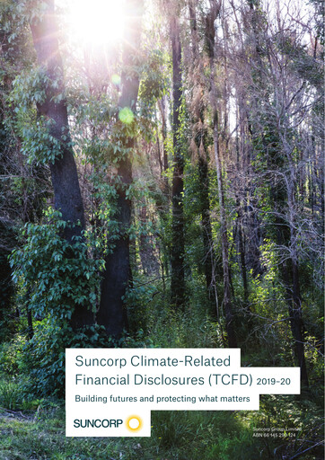Thumbnail Suncorp ESG Report 2019-2020