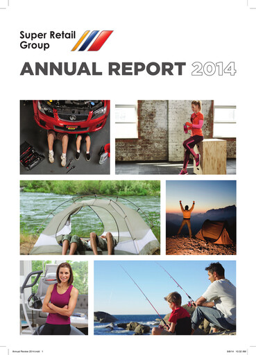 Thumbnail Super Retail Group Annual Report 2014