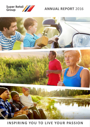 Thumbnail Super Retail Group Annual Report 2016