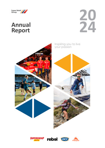Thumbnail Super Retail Group Annual Report 2024