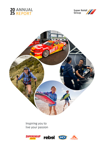 Thumbnail Super Retail Group Annual Report 2025