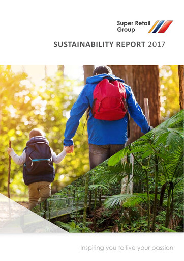 Thumbnail Super Retail Group Sustainability Report 2017