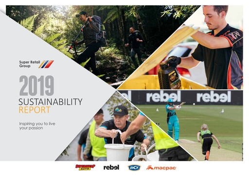 Thumbnail Super Retail Group Sustainability Report 2019
