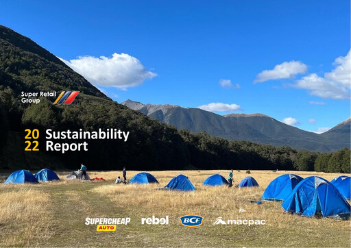 Thumbnail Super Retail Group Sustainability Report 2022