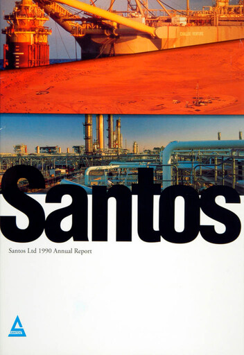 Thumbnail Santos
 Annual Report 1990