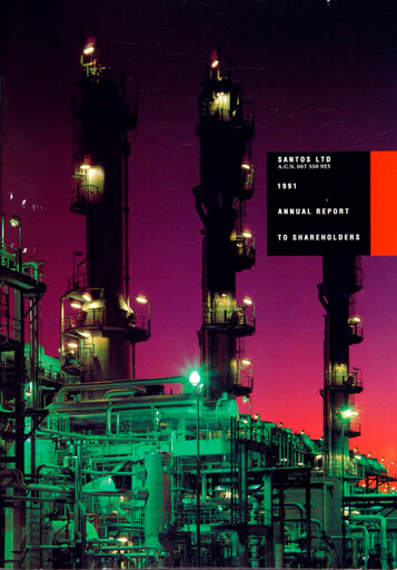 Thumbnail Santos
 Annual Report 1991