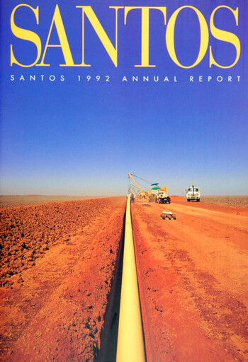 Thumbnail Santos
 Annual Report 1992