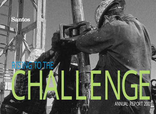 Thumbnail Santos
 Annual Report 2001