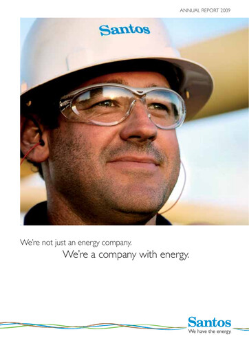 Thumbnail Santos
 Annual Report 2009