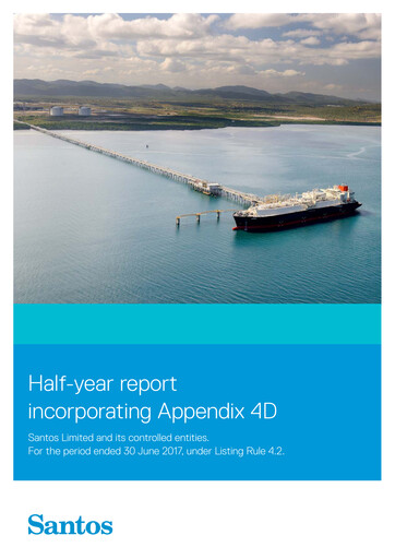 Thumbnail Santos
 Half-year Report 2017-h1