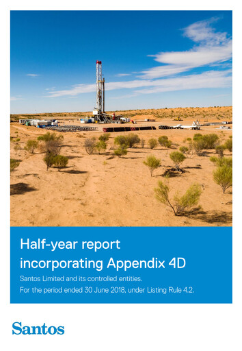 Thumbnail Santos
 Half-year Report 2018-h1