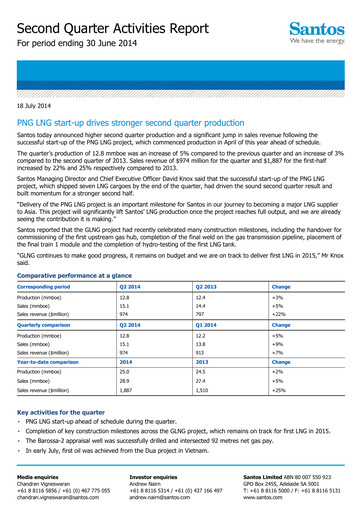Thumbnail Santos
 Quarterly Report 2014-q2