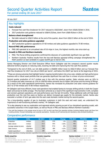 Thumbnail Santos
 Quarterly Report 2017-q2