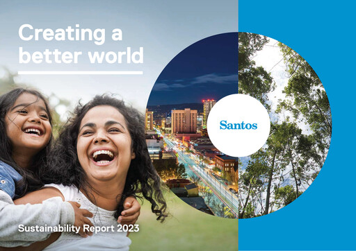 Thumbnail Santos
 Sustainability Report 2023
