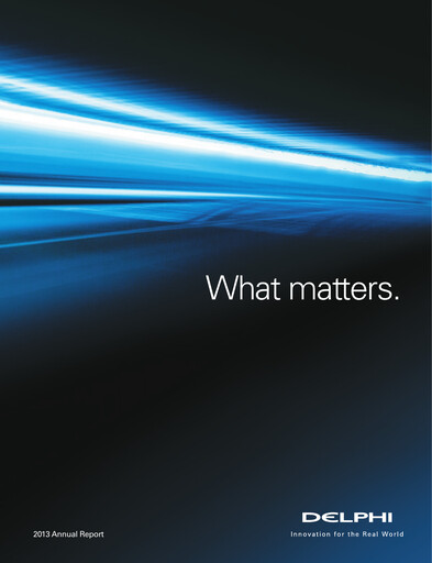 Thumbnail Aptiv Annual Report 2013