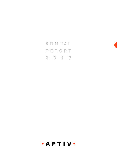 Thumbnail Aptiv Annual Report 2017