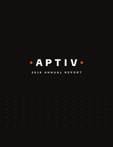 Thumbnail Aptiv Annual Report 2018