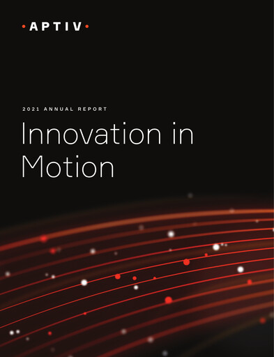 Thumbnail Aptiv Annual Report 2021