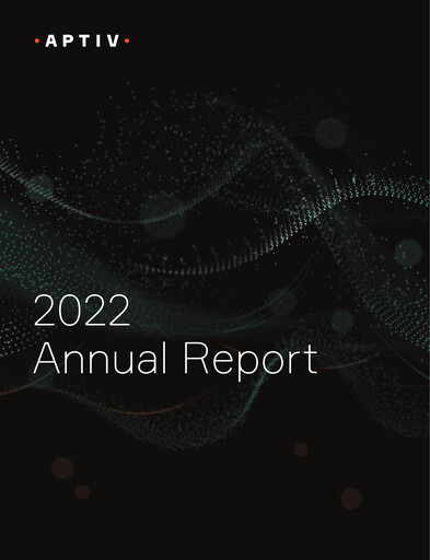 Thumbnail Aptiv Annual Report 2022