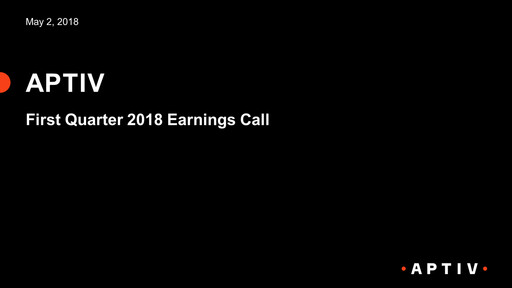 Thumbnail Aptiv Quarterly Report 2018-q1