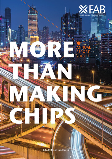 Thumbnail X-FAB Annual Report 2018