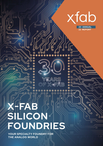 Thumbnail X-FAB Annual Report 2022