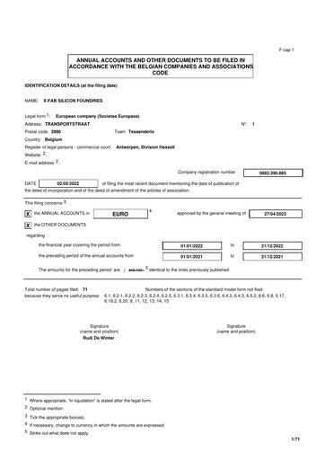 Thumbnail X-FAB Financial Statement 2022