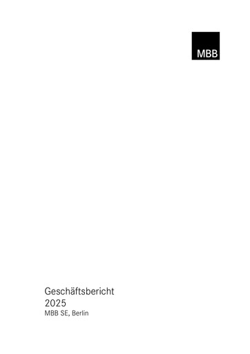 Thumbnail MBB SE Annual Report 2025