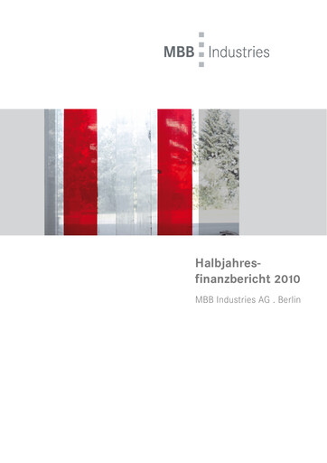 Thumbnail MBB SE Half-year Report 2010-h1