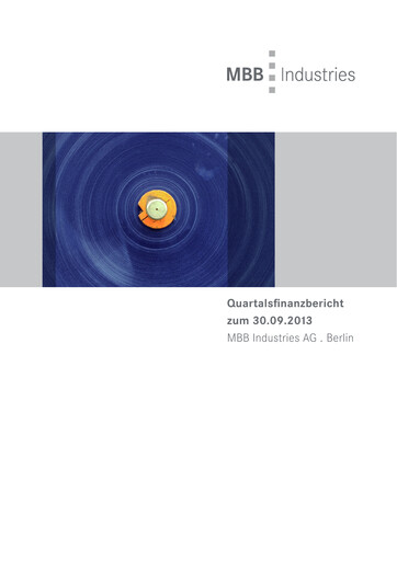 Thumbnail MBB SE Quarterly Report 2013-q3