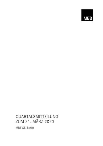 Thumbnail MBB SE Quarterly Report 2020-q1