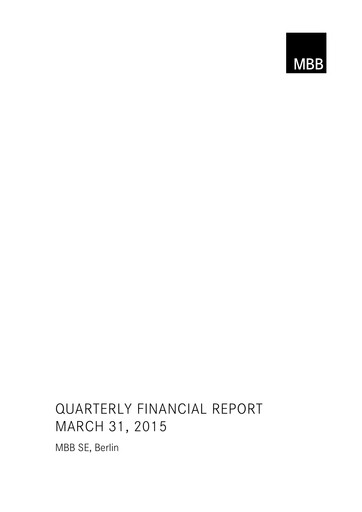 Thumbnail MBB SE Quarterly Report 2015-q1
