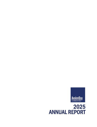 Thumbnail AvalonBay Communities Annual Report 2025