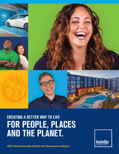 Thumbnail AvalonBay Communities ESG Report 2021