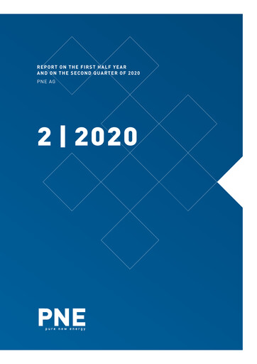 Thumbnail PNE AG Half-year Report 2020-h1