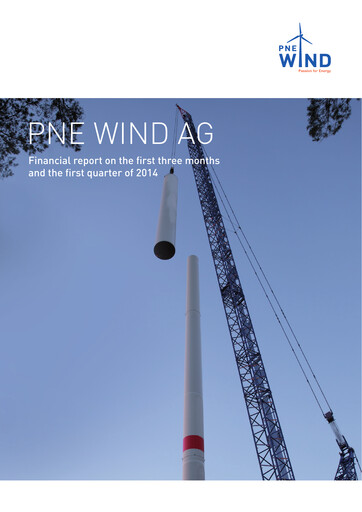 Miniature PNE AG Rapport trimestriel 2014-q1