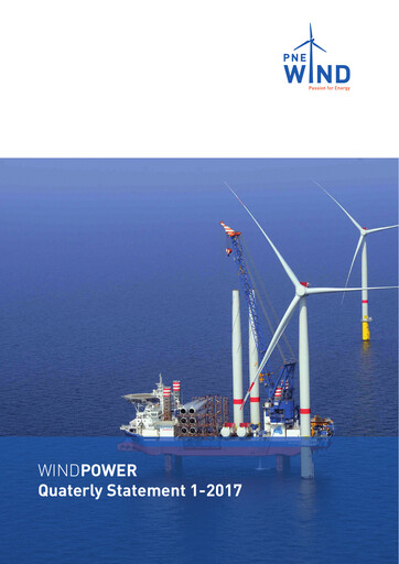 Miniature PNE AG Rapport trimestriel 2017-q1