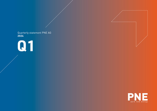 Miniature PNE AG Rapport trimestriel 2024-q1